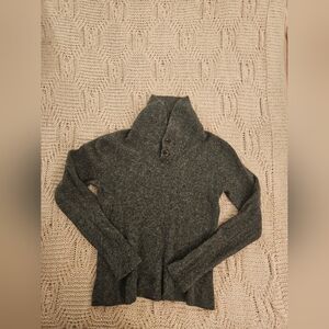 J Crew Women's Gray Sweater Moreno Wool Size M